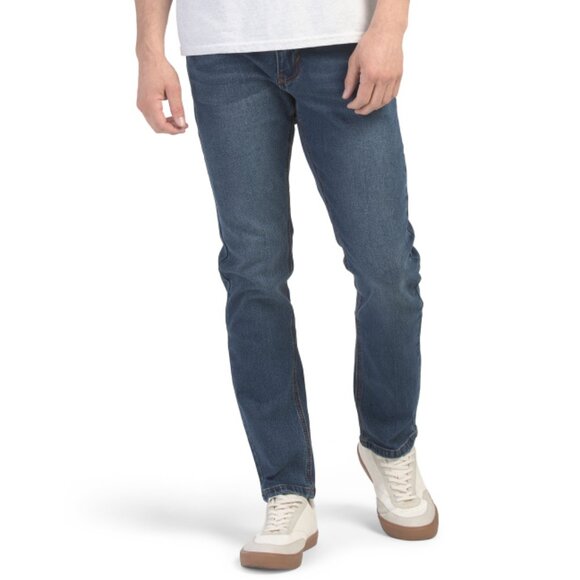 VINCE CAMUTO Medium Wash Slim Straight Esau Jeans